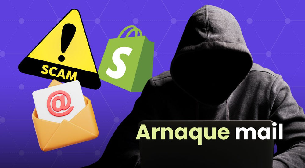 Miniature arnaque shopify faux email
