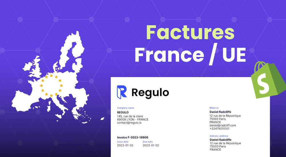 Facturation Shopify : ce que tu dois absolument respecter pour être conforme (France / UE)
