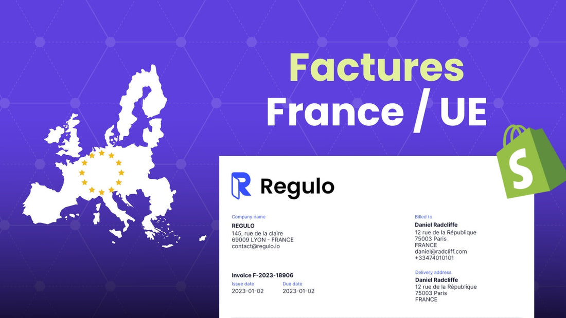 Facturation Shopify : ce que tu dois absolument respecter pour être conforme (France / UE)