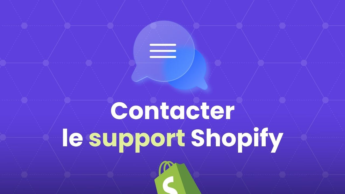 contacter support shopify