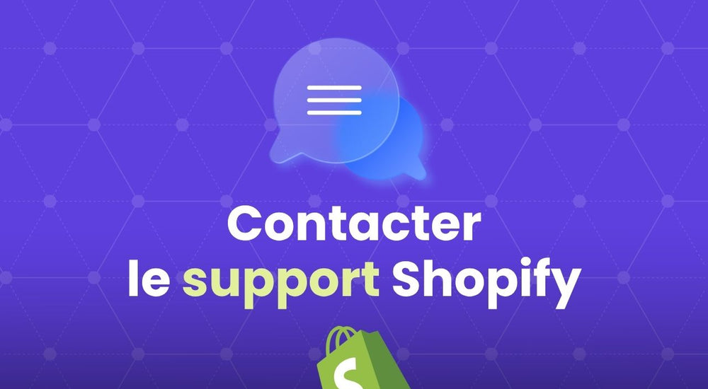 contacter support shopify