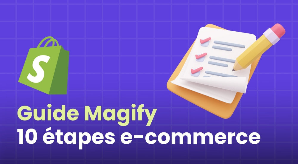 Illustration des 10 étapes pour créer sa marque e-commerce en autoentreprise