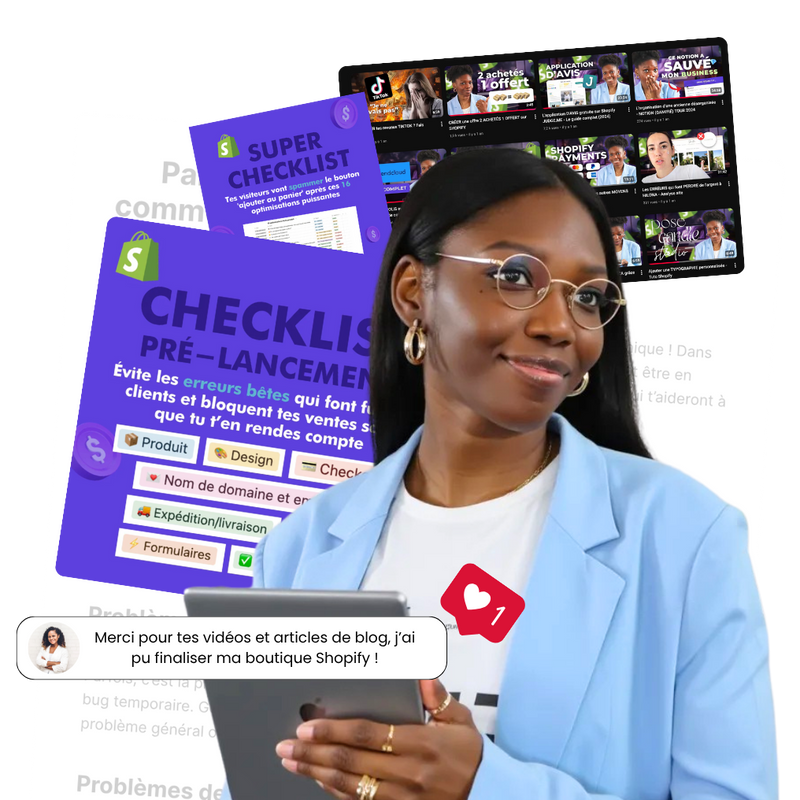 Bannière carrée présentant les ressources gratuites (freebies) de Magify